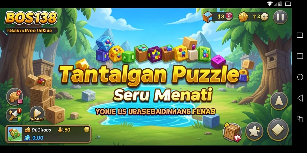 Tampilan gameplay seru dan penuh tantangan di BOS138.