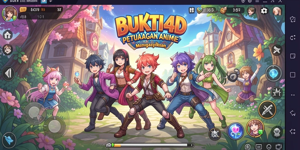Tampilan gameplay BUKTI4D yang menawan dan penuh warna.