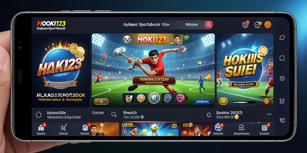 Tampilan menarik dari gameplay taruhan olahraga HOKI123.