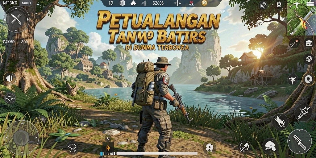 Gameplay MPOID yang mendebarkan di dunia terbuka.