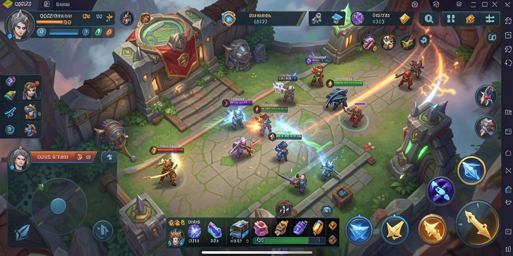 Tampilan menarik dari gameplay QQ222 yang penuh strategi.