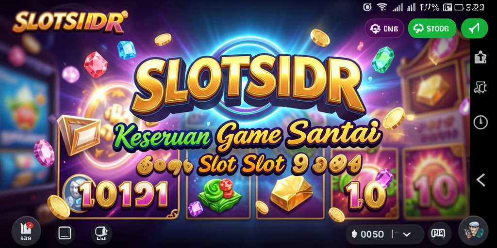 Tampilan menarik dari gameplay SLOTSIDR yang seru.