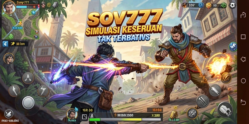 Gameplay mendebarkan dari SOV777 yang menghadirkan simulasi realistis.