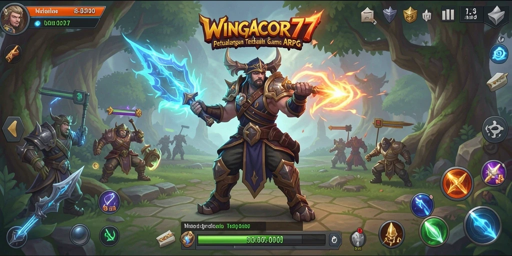 Tampilan gameplay seru dalam WINGACOR77 yang penuh aksi.