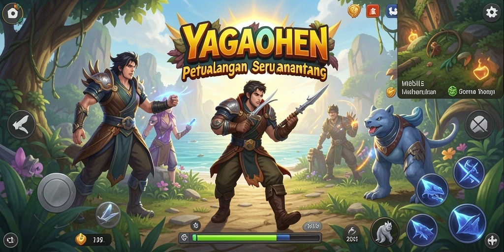Gameplay YAGAOHEN yang menegangkan dan penuh tantangan.